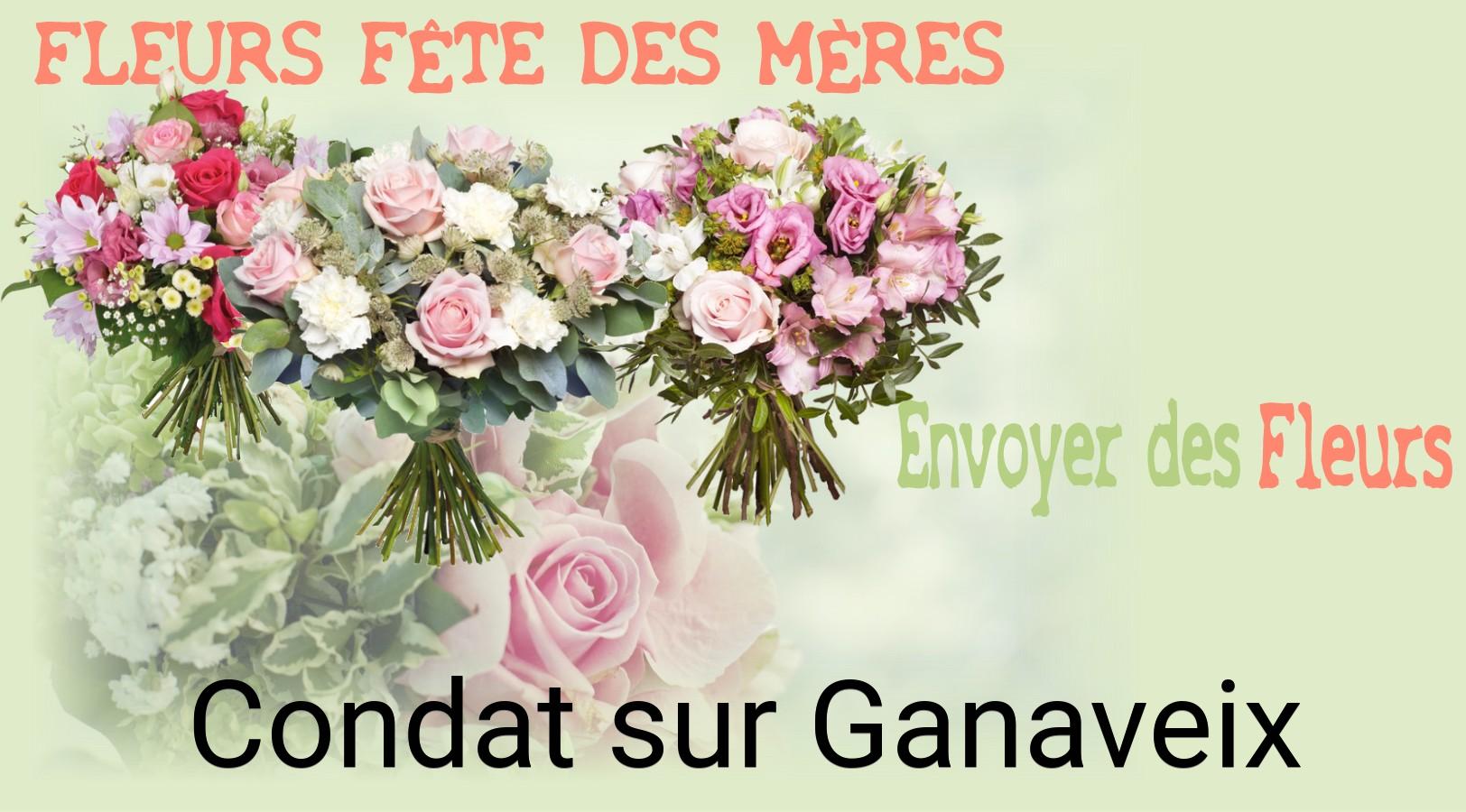 Bouquet de Fête des Mères livré à Condat-sur-Ganaveix